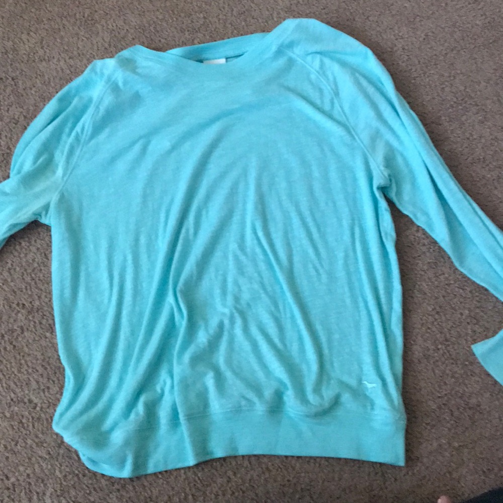 Blue long sleeve PINK large